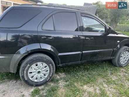Черный Киа Соренто, объемом двигателя 2.5 л и пробегом 180 тыс. км за 4300 $, фото 1 на Automoto.ua