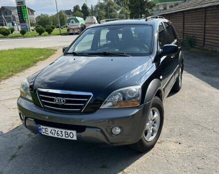 Черный Киа Соренто, объемом двигателя 2.5 л и пробегом 226 тыс. км за 8100 $, фото 1 на Automoto.ua