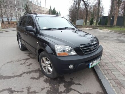 Черный Киа Соренто, объемом двигателя 2.5 л и пробегом 267 тыс. км за 5100 $, фото 1 на Automoto.ua