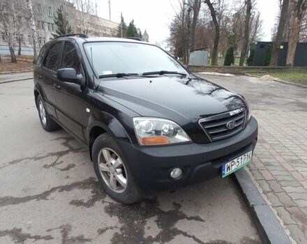 Черный Киа Соренто, объемом двигателя 2.5 л и пробегом 267 тыс. км за 5200 $, фото 1 на Automoto.ua