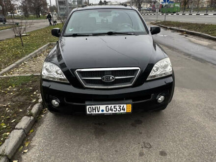 Черный Киа Соренто, объемом двигателя 2.5 л и пробегом 312 тыс. км за 5200 $, фото 1 на Automoto.ua