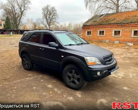 Черный Киа Соренто, объемом двигателя 2.5 л и пробегом 380 тыс. км за 5300 $, фото 1 на Automoto.ua