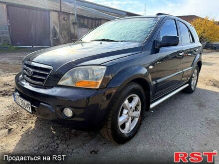 Черный Киа Соренто, объемом двигателя 2.5 л и пробегом 258 тыс. км за 4500 $, фото 1 на Automoto.ua