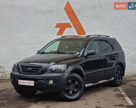 Черный Киа Соренто, объемом двигателя 2.5 л и пробегом 185 тыс. км за 7990 $, фото 1 на Automoto.ua