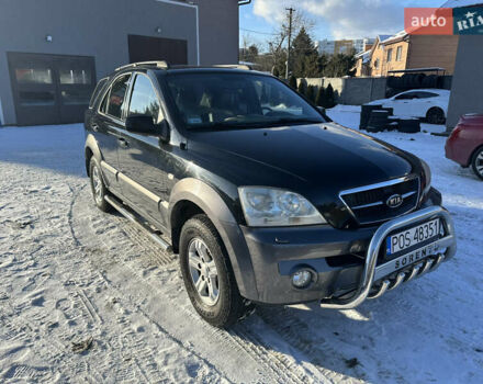 Черный Киа Соренто, объемом двигателя 2.5 л и пробегом 255 тыс. км за 3300 $, фото 1 на Automoto.ua