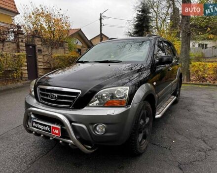 Чорний Кіа Соренто, об'ємом двигуна 2.5 л та пробігом 226 тис. км за 8490 $, фото 1 на Automoto.ua