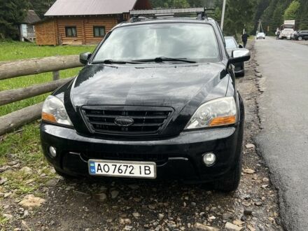 Черный Киа Соренто, объемом двигателя 2.5 л и пробегом 300 тыс. км за 8000 $, фото 1 на Automoto.ua