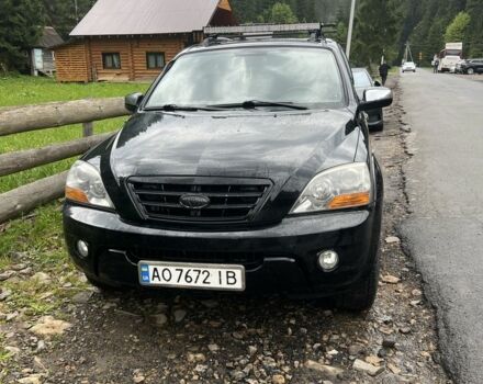 Черный Киа Соренто, объемом двигателя 2.5 л и пробегом 330 тыс. км за 8000 $, фото 1 на Automoto.ua