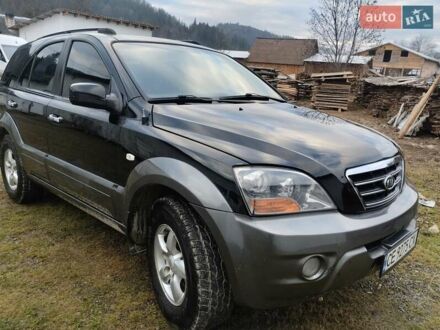 Черный Киа Соренто, объемом двигателя 2.5 л и пробегом 193 тыс. км за 7500 $, фото 1 на Automoto.ua