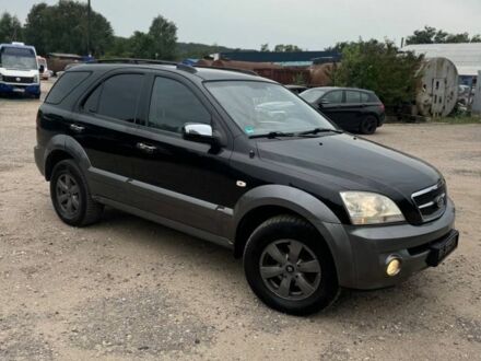 Черный Киа Соренто, объемом двигателя 2.5 л и пробегом 240 тыс. км за 5600 $, фото 1 на Automoto.ua