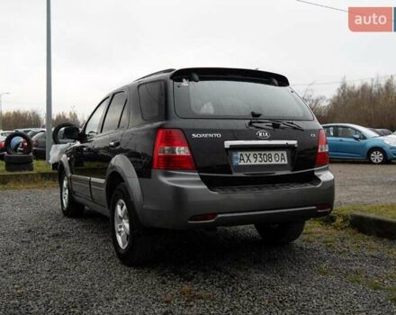Черный Киа Соренто, объемом двигателя 2.5 л и пробегом 190 тыс. км за 6950 $, фото 1 на Automoto.ua