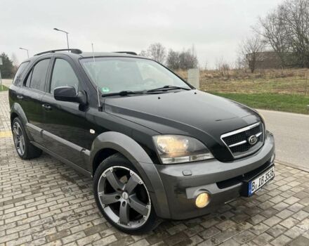 Черный Киа Соренто, объемом двигателя 2.5 л и пробегом 210 тыс. км за 2850 $, фото 1 на Automoto.ua