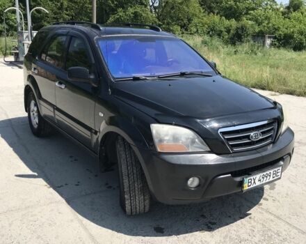 Черный Киа Соренто, объемом двигателя 2.5 л и пробегом 279 тыс. км за 5300 $, фото 1 на Automoto.ua