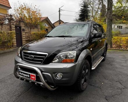 Чорний Кіа Соренто, об'ємом двигуна 2.5 л та пробігом 226 тис. км за 8490 $, фото 1 на Automoto.ua