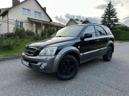 Черный Киа Соренто, объемом двигателя 2.5 л и пробегом 214 тыс. км за 2850 $, фото 1 на Automoto.ua