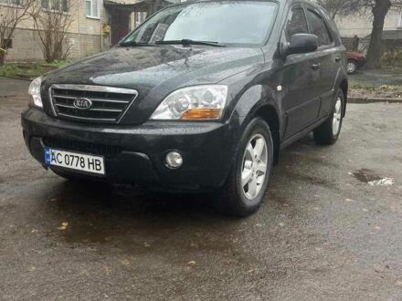 Черный Киа Соренто, объемом двигателя 2.5 л и пробегом 240 тыс. км за 7400 $, фото 1 на Automoto.ua