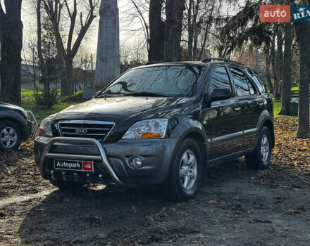 Черный Киа Соренто, объемом двигателя 2.5 л и пробегом 140 тыс. км за 8190 $, фото 1 на Automoto.ua