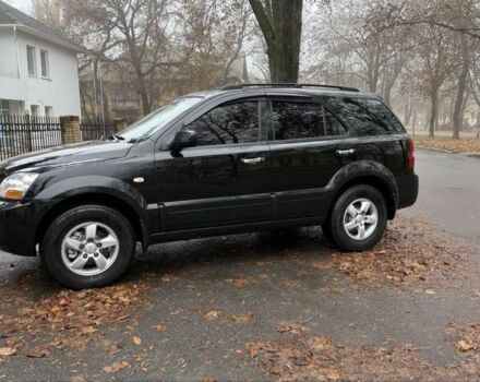 Черный Киа Соренто, объемом двигателя 2.5 л и пробегом 173 тыс. км за 9500 $, фото 1 на Automoto.ua