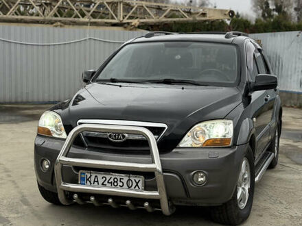 Черный Киа Соренто, объемом двигателя 2.5 л и пробегом 182 тыс. км за 8400 $, фото 1 на Automoto.ua
