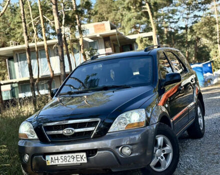 Черный Киа Соренто, объемом двигателя 2.5 л и пробегом 199 тыс. км за 7499 $, фото 1 на Automoto.ua