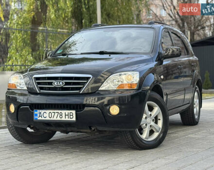 Черный Киа Соренто, объемом двигателя 2.5 л и пробегом 237 тыс. км за 5500 $, фото 1 на Automoto.ua