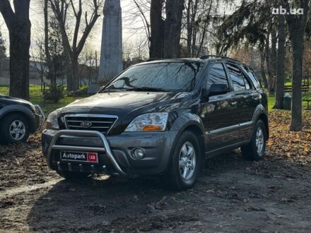 Черный Киа Соренто, объемом двигателя 2.5 л и пробегом 140 тыс. км за 8190 $, фото 1 на Automoto.ua