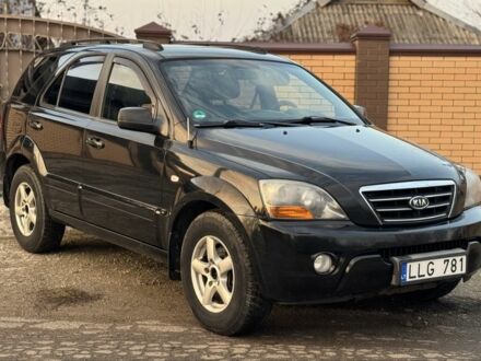 Черный Киа Соренто, объемом двигателя 2.5 л и пробегом 290 тыс. км за 5200 $, фото 1 на Automoto.ua