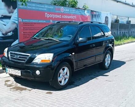 Черный Киа Соренто, объемом двигателя 2.5 л и пробегом 230 тыс. км за 8100 $, фото 1 на Automoto.ua