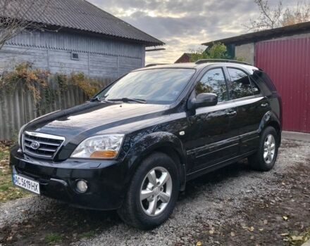 Черный Киа Соренто, объемом двигателя 2.5 л и пробегом 264 тыс. км за 6150 $, фото 1 на Automoto.ua