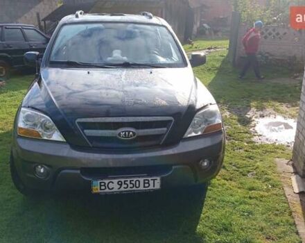 Черный Киа Соренто, объемом двигателя 2.5 л и пробегом 186 тыс. км за 8000 $, фото 1 на Automoto.ua