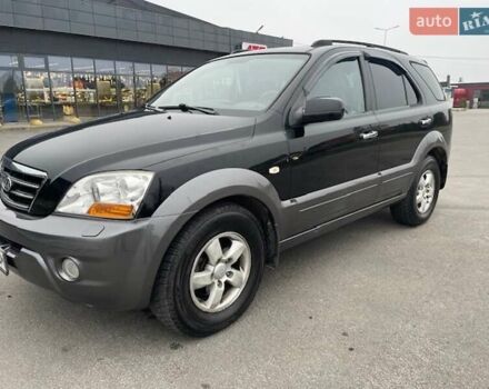 Черный Киа Соренто, объемом двигателя 2.5 л и пробегом 203 тыс. км за 8700 $, фото 1 на Automoto.ua