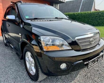 Черный Киа Соренто, объемом двигателя 2.5 л и пробегом 269 тыс. км за 6250 $, фото 1 на Automoto.ua