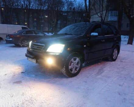 Черный Киа Соренто, объемом двигателя 2.5 л и пробегом 240 тыс. км за 8300 $, фото 1 на Automoto.ua