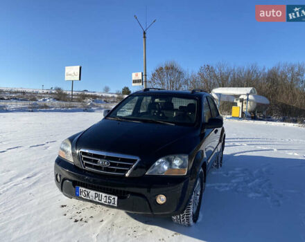 Черный Киа Соренто, объемом двигателя 2.5 л и пробегом 315 тыс. км за 4499 $, фото 1 на Automoto.ua