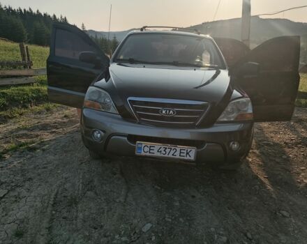 Черный Киа Соренто, объемом двигателя 2.5 л и пробегом 224 тыс. км за 7100 $, фото 1 на Automoto.ua
