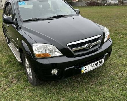 Черный Киа Соренто, объемом двигателя 2.5 л и пробегом 199 тыс. км за 10350 $, фото 1 на Automoto.ua
