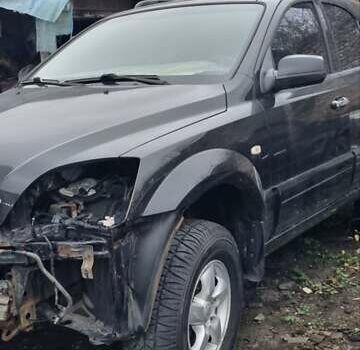 Черный Киа Соренто, объемом двигателя 2.5 л и пробегом 300 тыс. км за 4600 $, фото 1 на Automoto.ua