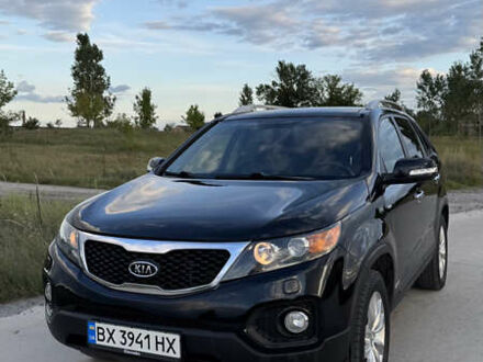 Черный Киа Соренто, объемом двигателя 2.2 л и пробегом 210 тыс. км за 12300 $, фото 1 на Automoto.ua
