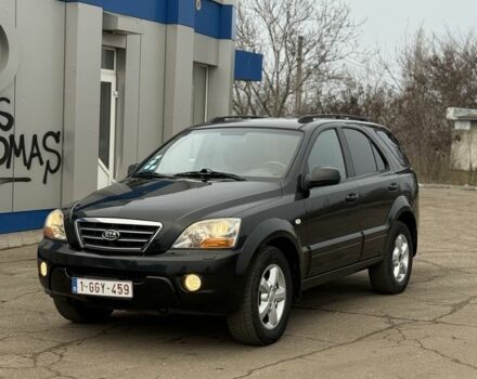 Черный Киа Соренто, объемом двигателя 2.5 л и пробегом 240 тыс. км за 5350 $, фото 1 на Automoto.ua