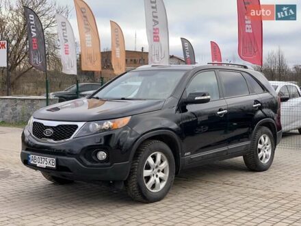 Черный Киа Соренто, объемом двигателя 2.2 л и пробегом 430 тыс. км за 9755 $, фото 1 на Automoto.ua