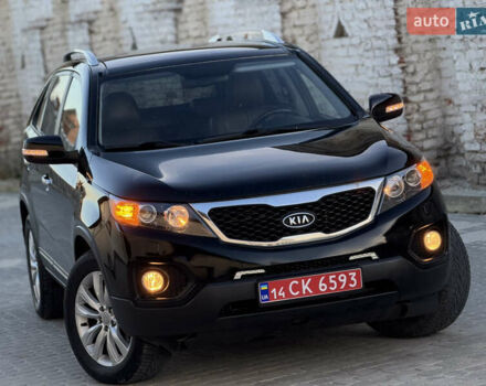 Чорний Кіа Соренто, об'ємом двигуна 2.2 л та пробігом 266 тис. км за 12850 $, фото 1 на Automoto.ua