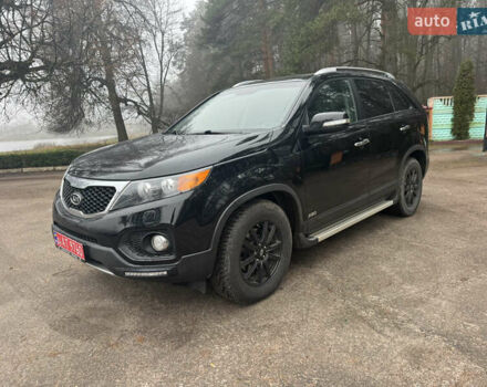 Черный Киа Соренто, объемом двигателя 2.2 л и пробегом 220 тыс. км за 13500 $, фото 1 на Automoto.ua