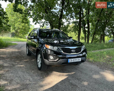 Черный Киа Соренто, объемом двигателя 2.36 л и пробегом 195 тыс. км за 11700 $, фото 1 на Automoto.ua