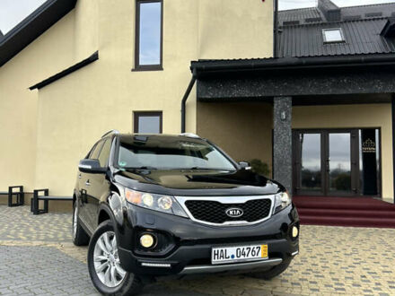 Черный Киа Соренто, объемом двигателя 2.2 л и пробегом 215 тыс. км за 13700 $, фото 1 на Automoto.ua