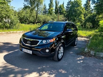 Черный Киа Соренто, объемом двигателя 2.2 л и пробегом 279 тыс. км за 12600 $, фото 1 на Automoto.ua