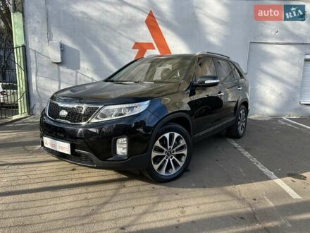Черный Киа Соренто, объемом двигателя 2 л и пробегом 215 тыс. км за 14990 $, фото 1 на Automoto.ua
