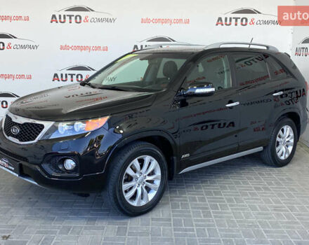 Черный Киа Соренто, объемом двигателя 2.2 л и пробегом 153 тыс. км за 15450 $, фото 1 на Automoto.ua