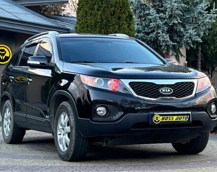 Черный Киа Соренто, объемом двигателя 2.4 л и пробегом 93 тыс. км за 12300 $, фото 1 на Automoto.ua