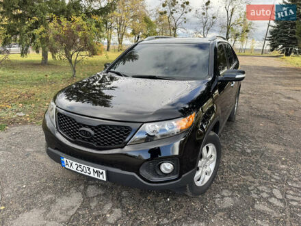 Черный Киа Соренто, объемом двигателя 2.36 л и пробегом 190 тыс. км за 11200 $, фото 1 на Automoto.ua