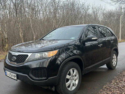 Черный Киа Соренто, объемом двигателя 2.36 л и пробегом 218 тыс. км за 12500 $, фото 1 на Automoto.ua